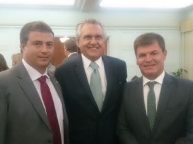 Presidente da ABCZ participa de solenidade em homenagem ao senador Ronaldo Caiado