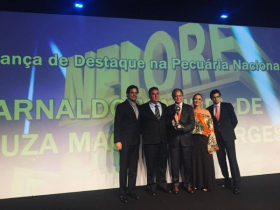 Arnaldo Manuel recebeu Nelore de Ouro em SP