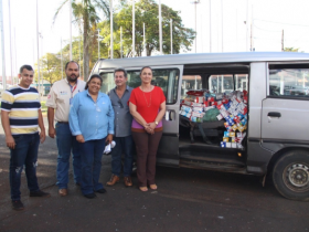 Zebu do Bem realiza entrega de alimentos arrecadados em ?3º de A à Z- Arraiá da ABCZ?