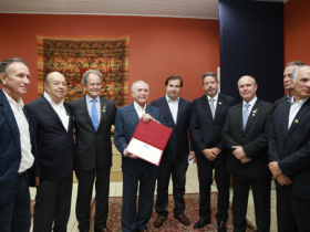 Com a presença de Michel Temer, ExpoZebu é aberta oficialmente em Uberaba (MG)