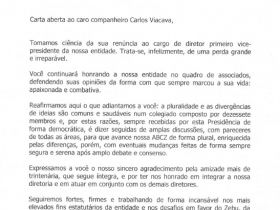 Esclarecimento renúncia