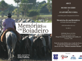 Livro "Memórias de um Boiadeiro" será lançado na próxima quinta-feira (28)