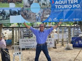Pró-Genética: produtor mineiro comemora venda de 80 reprodutores em feiras do programa