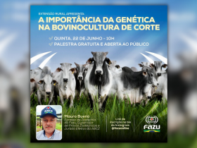 Supervisor de Provas Zootécnicas da ABCZ e Membro Efetivo do Colégio de Jurados das Raças Zebuínas fará palestra gratuita na Fazu