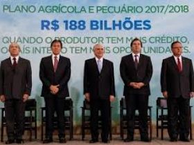 Diretor representa a ABCZ durante a apresentação do Plano Safra.