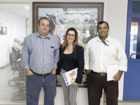 Gerentes do Bradesco visitam sede da ABCZ