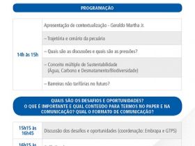 Workshop Pecuária Sustentável acontece amanhã