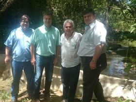 Representantes da ABCZ e FAZU conhecem projeto ambiental 'Águas Perenes'