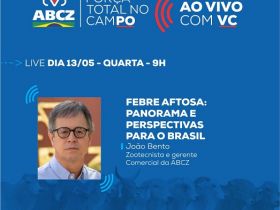 ?Febre aftosa: panorama e perspectivas para o Brasil? é tema de próxima live da ABCZ