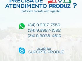 Equipe de suporte ao software Produz tem novo número de WhatsApp