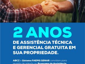 Parceria entre ABCZ e Sistema FAEMG SENAR oferecerá Assistência Técnica e Gerencial (ATeG) gratuita para associados da entidade