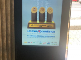ABCZ disponibiliza totens informativos para visitantes da ExpoGenética