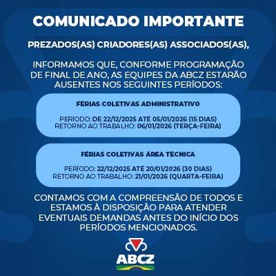 Comunicado Férias