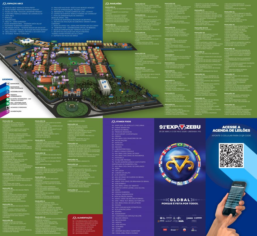 Mapa do parque